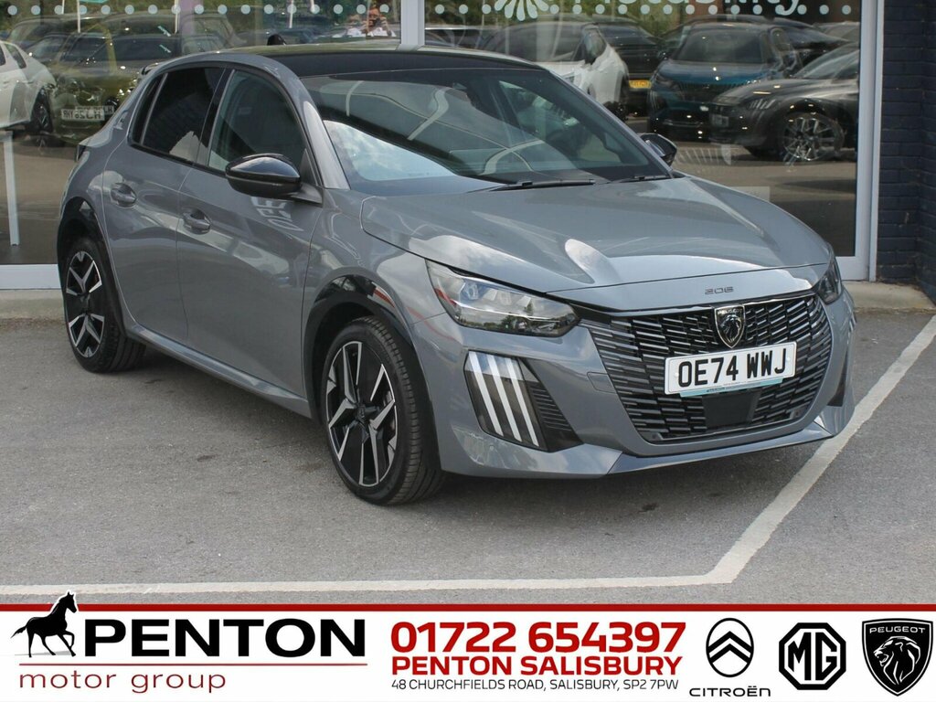 Peugeot 208 1.2 Puretech Mhev Gt E-dsc Euro 6 Ss OE74WWJ Grey #5