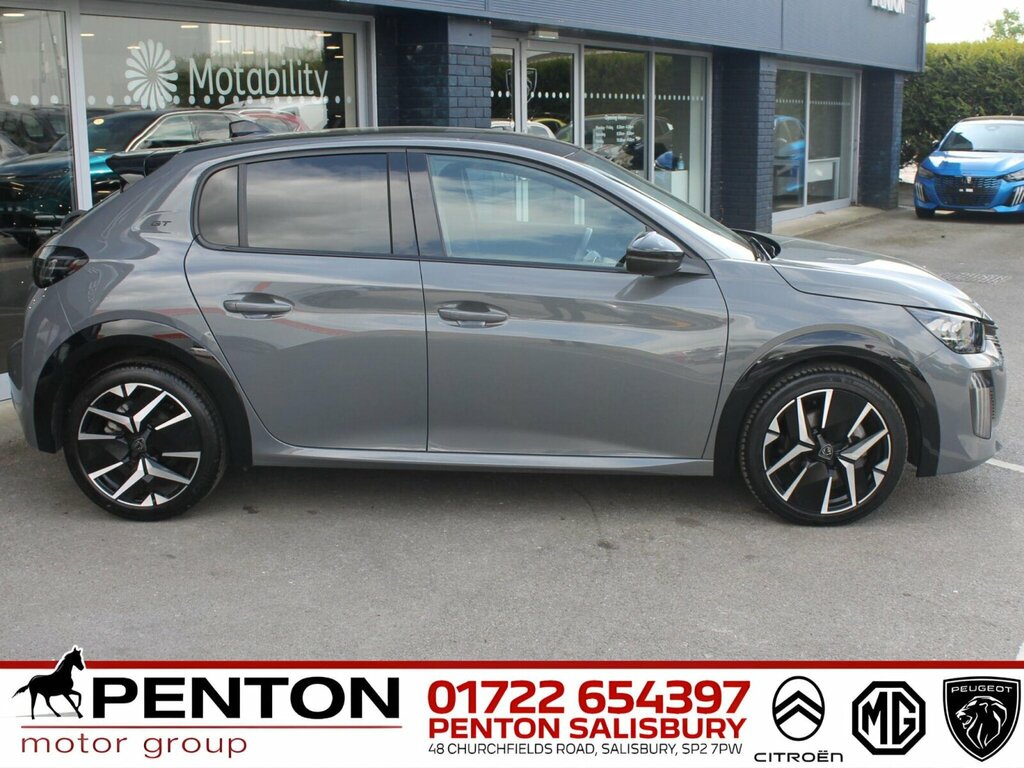 Peugeot 208 1.2 Puretech Mhev Gt E-dsc Euro 6 Ss OE74WWJ Grey #6