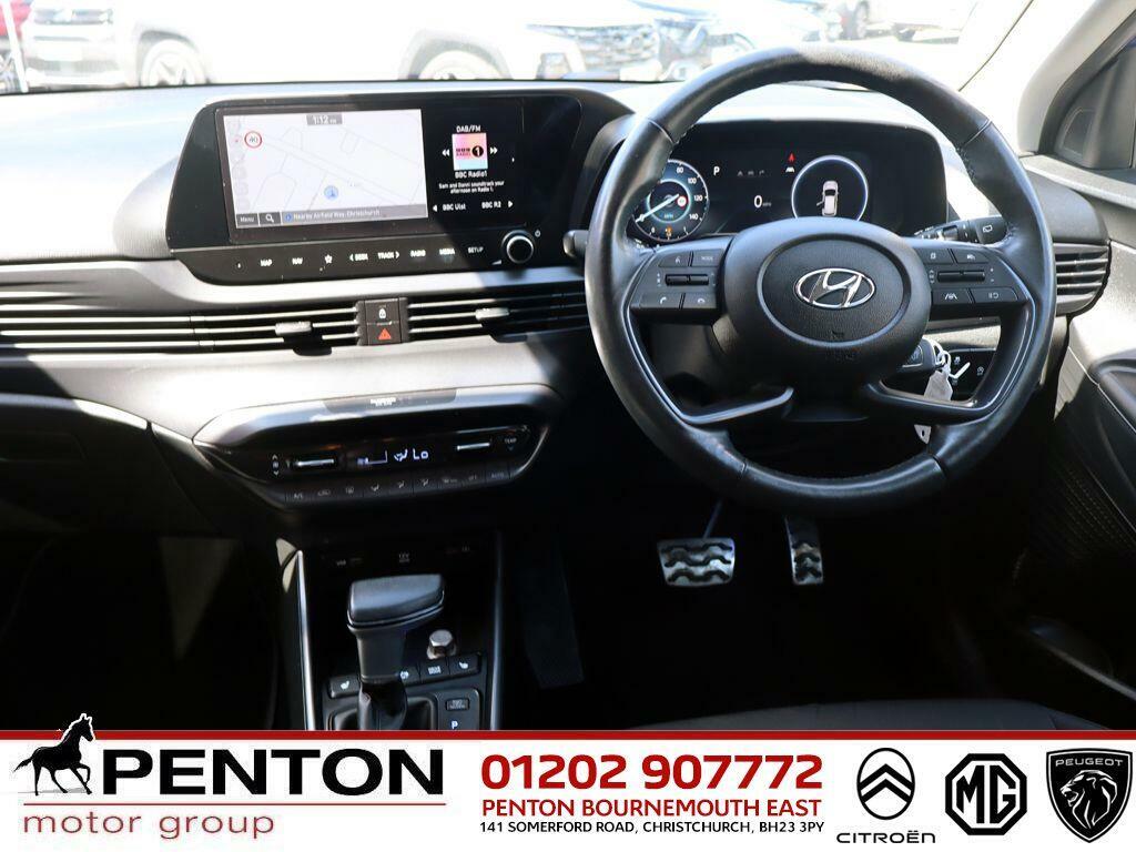 Hyundai Bayon 1.0 T-gdi Mhev Premium Dct Euro 6 Ss URZ4068 Blue #6