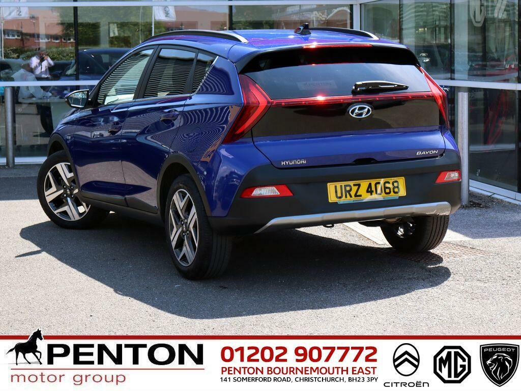 Hyundai Bayon 1.0 T-gdi Mhev Premium Dct Euro 6 Ss URZ4068 Blue #4
