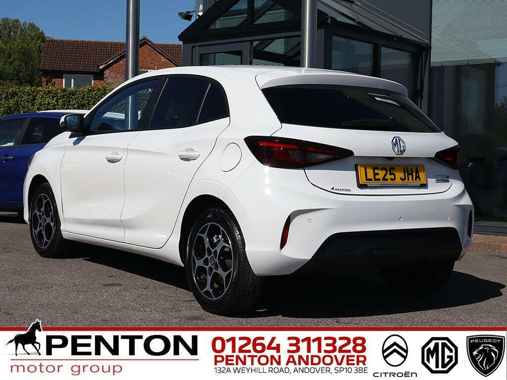 MG MG3 1.5 Hybrid Trophy Euro 6 Ss LE25JHA White #4