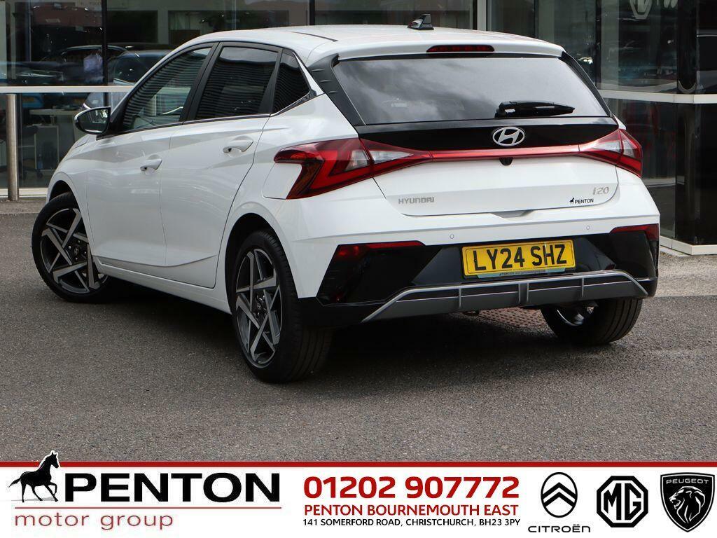 Hyundai I20 1.0 T-gdi Premium Dct Euro 6 Ss LY24SHZ White #6