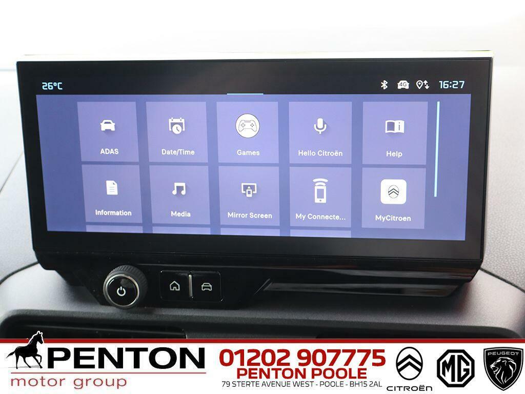 Citroen Berlingo 1.5 Bluehdi 1000Driver M Swb Euro 6 Ss KT24UOW White #6
