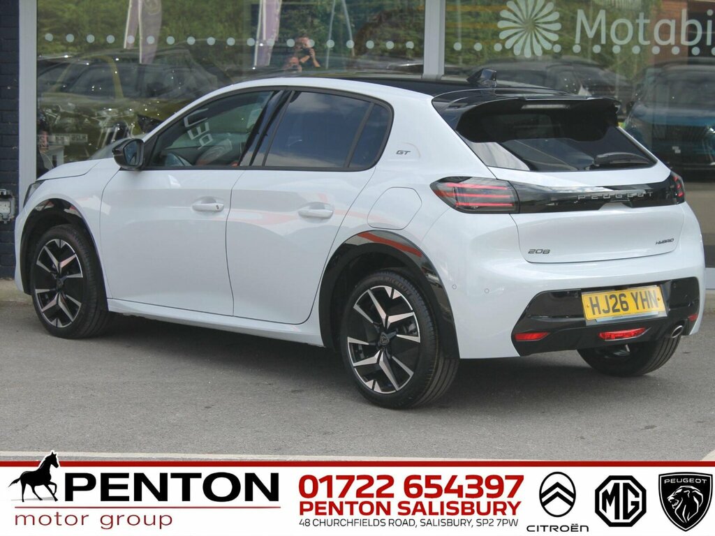Peugeot 208 1.2 Gt Premium E-dsc6 Euro 6 Ss White #3