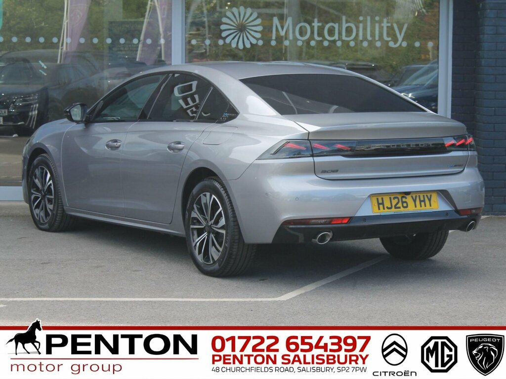 Peugeot 508 1.6 12.4Kwh Allure Fastback E-eat Euro 6 Ss Grey #3
