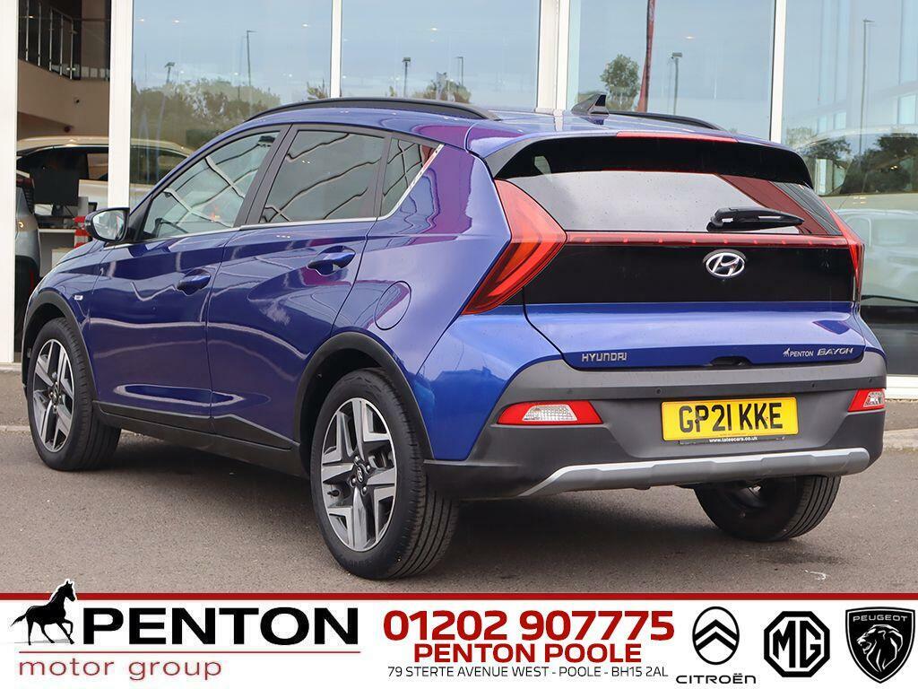 Hyundai Bayon 1.0 T-gdi Mhev Premium Euro 6 Ss Blue #3