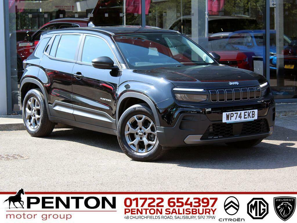 Jeep Avenger 1.2 Longitude Euro 6 Ss Black
