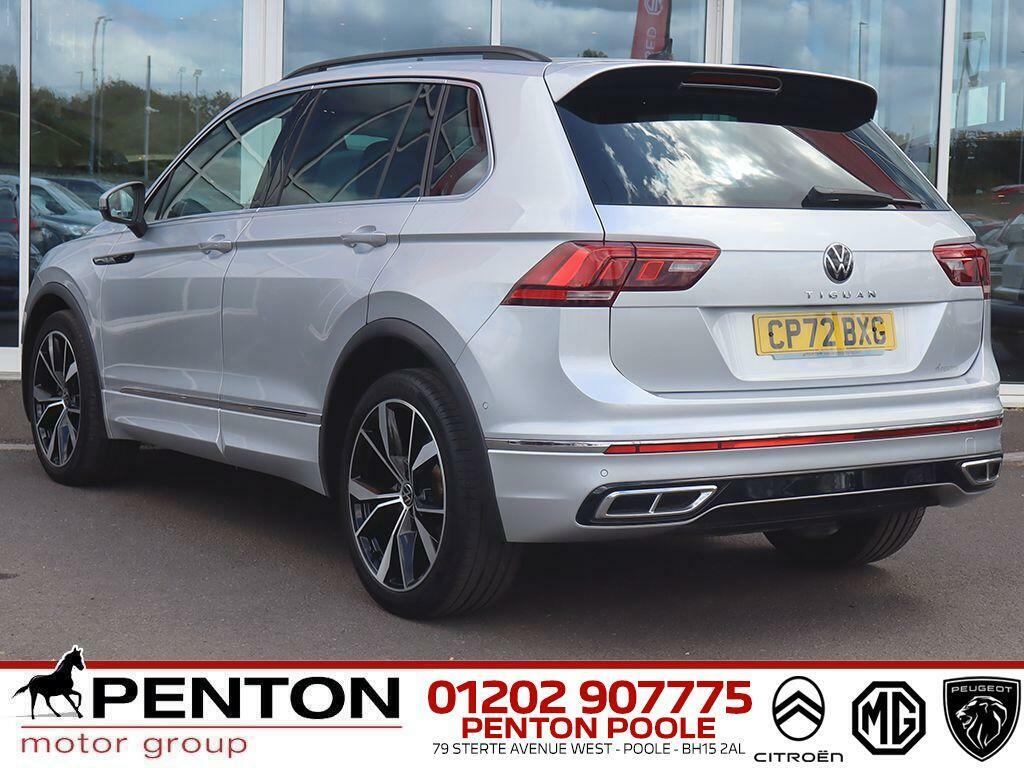 Volkswagen Tiguan 2.0 Tsi R-line Dsg 4Motion Euro 6 Ss CP72BXG Silver #5
