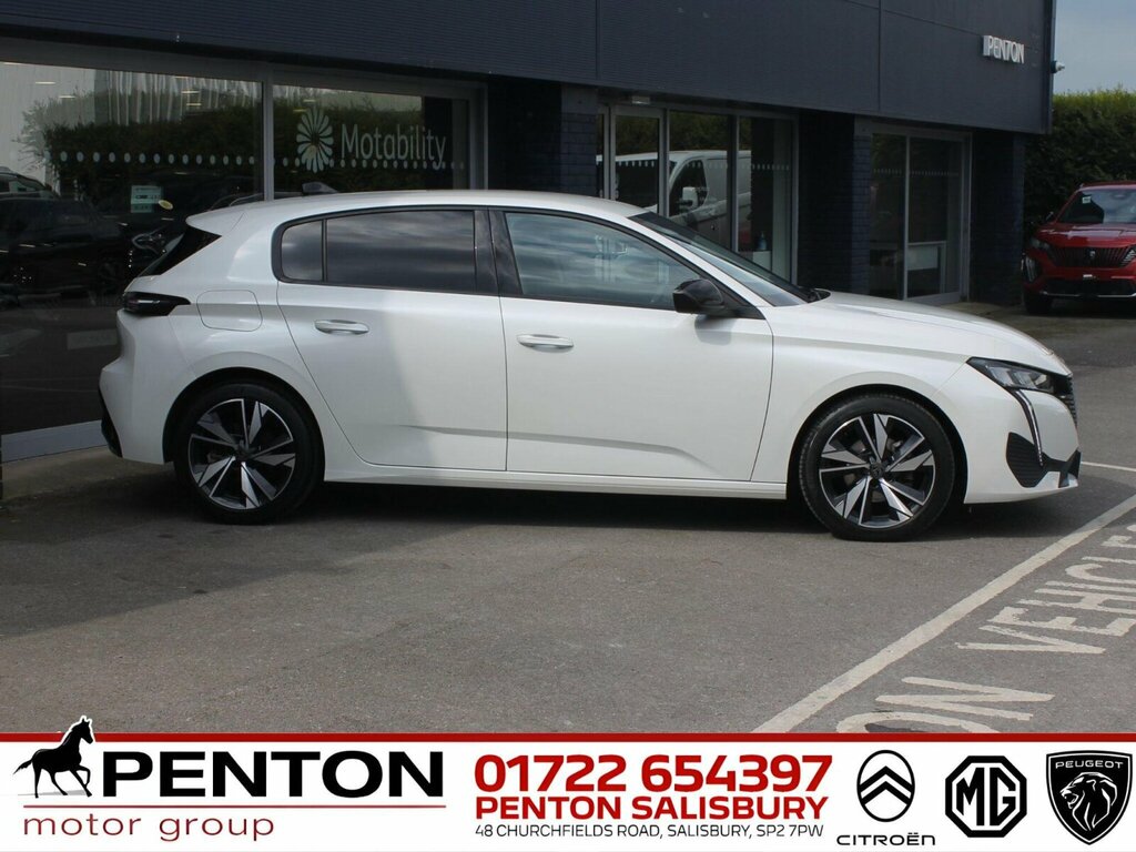 Peugeot 308 1.2 Puretech Allure Eat Euro 6 Ss HK22UZO White #6