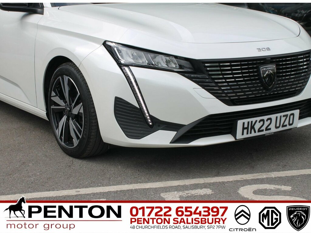 Peugeot 308 1.2 Puretech Allure Eat Euro 6 Ss HK22UZO White #5