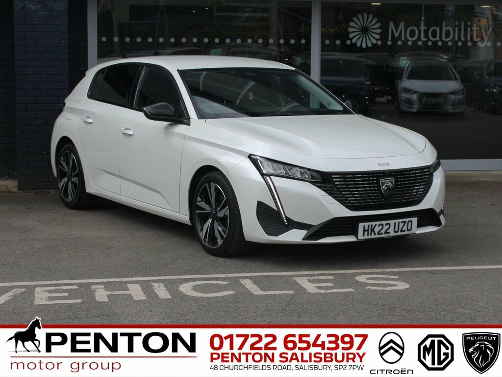 Peugeot 308 1.2 Puretech Allure Eat Euro 6 Ss White