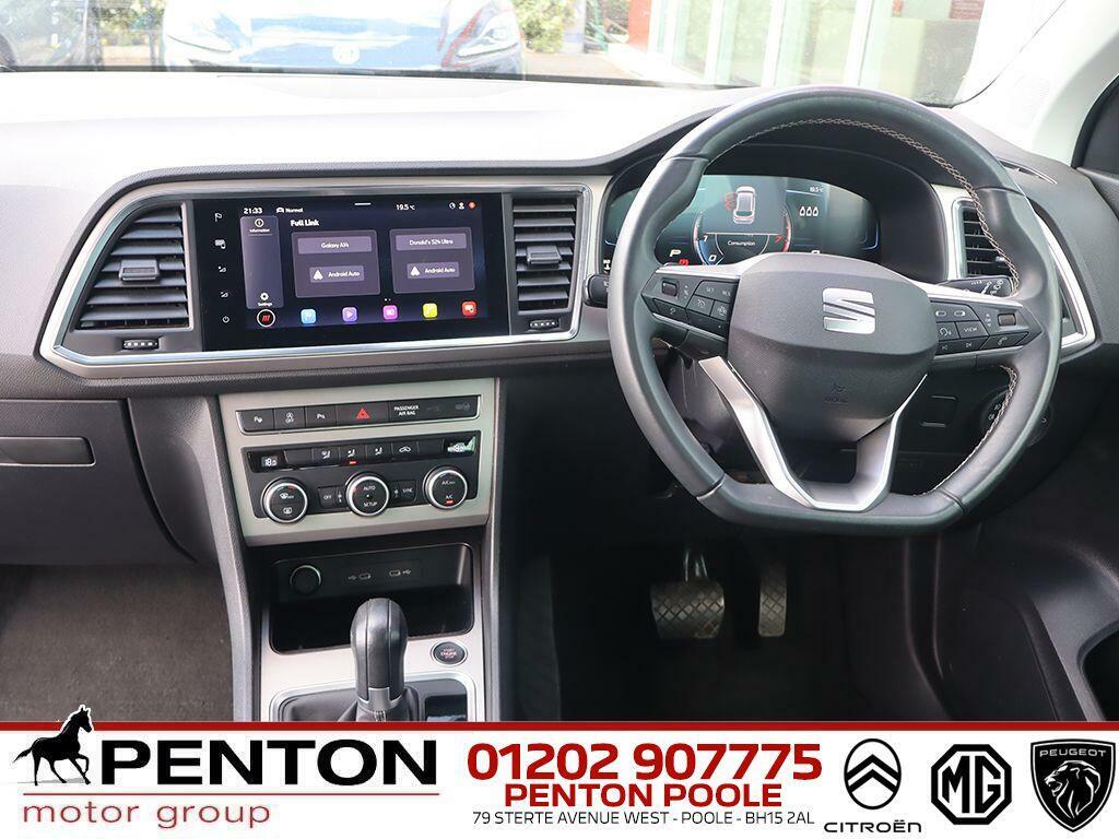 Seat Ateca 1.5 Tsi Evo Xperience Dsg Euro 6 Ss YO73BXK White #6