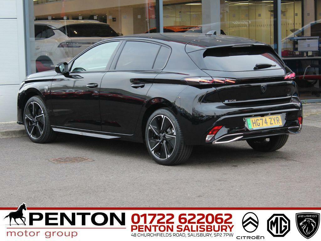 Peugeot 308 54Kwh Gt HG74ZYR Black #2