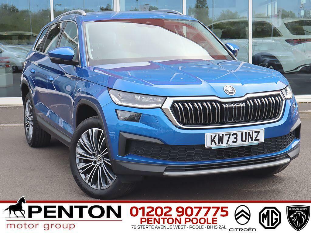 Skoda Kodiaq 2.0 Tsi Se L Executive Dsg 4Wd Euro 6 Ss 7 Blue