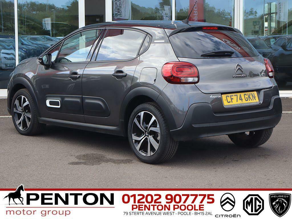 Citroen C3 1.2 Puretech Max Eat6 Euro 6 Ss CF74GKN Black #4