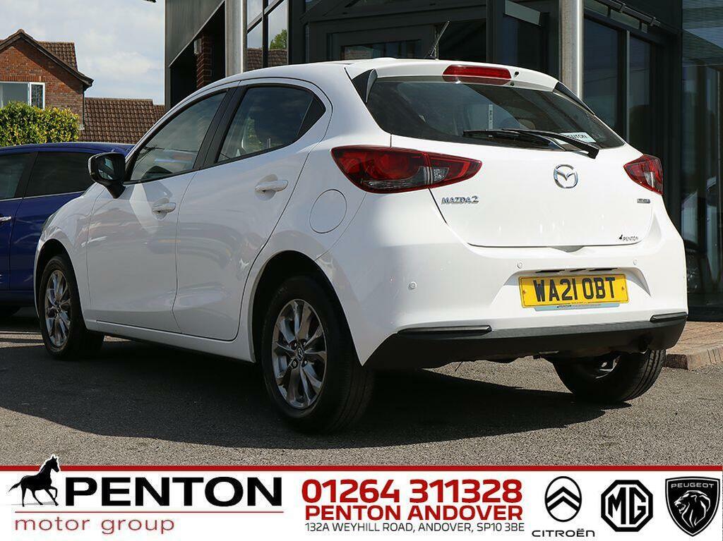 Mazda 2 1.5 Skyactiv-g Mhev Se-l Nav Euro 6 Ss WA21OBT White #4