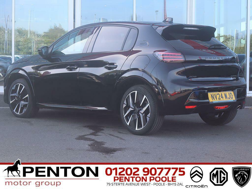 Peugeot 208 1.2 Puretech Mhev Gt E-dsc Euro 6 Ss Black #4