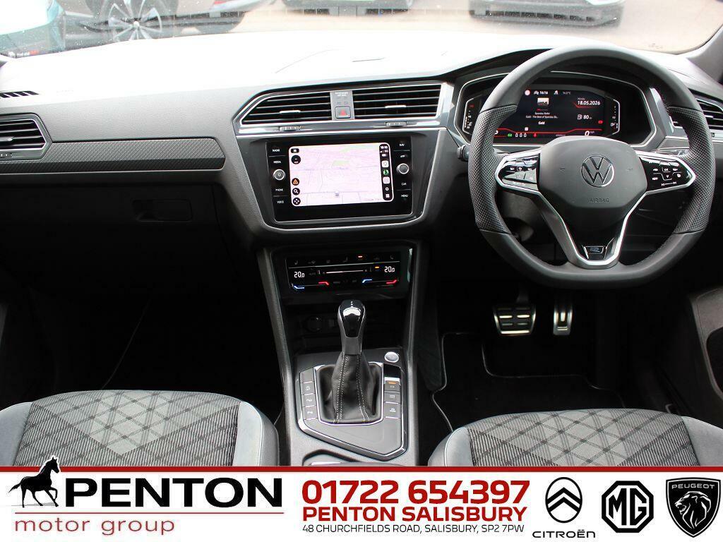 Volkswagen Tiguan 1.5 Tsi R-line Dsg Euro 6 Ss MM21BWP White #6