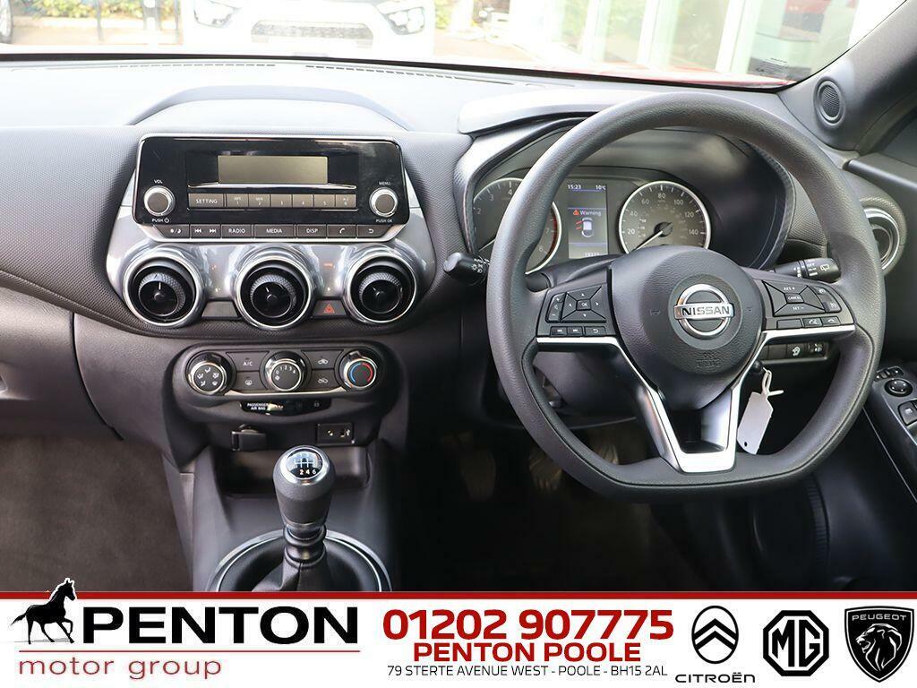 Nissan Juke 1.0 Dig-t Visia Euro 6 Ss DY70AOM Red #6