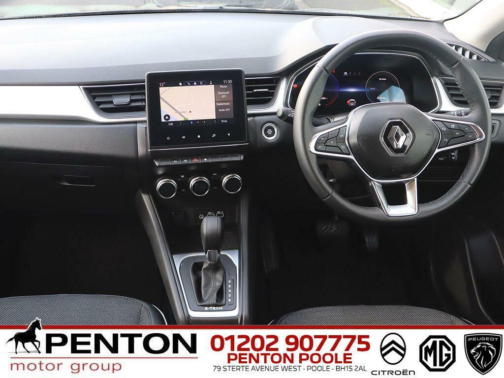 Renault Captur 1.6 E-tech 9.8Kwh Techno Euro 6 Ss SL73WBX Black #5