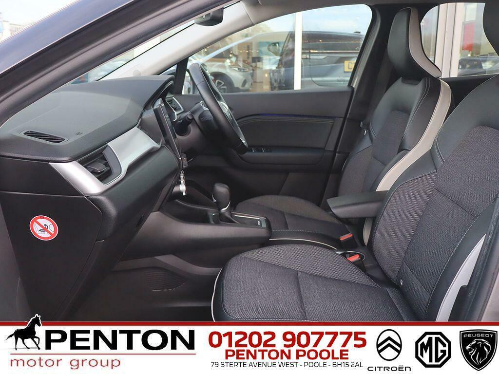 Renault Captur 1.6 E-tech 9.8Kwh Techno Euro 6 Ss SL73WBX Black #3