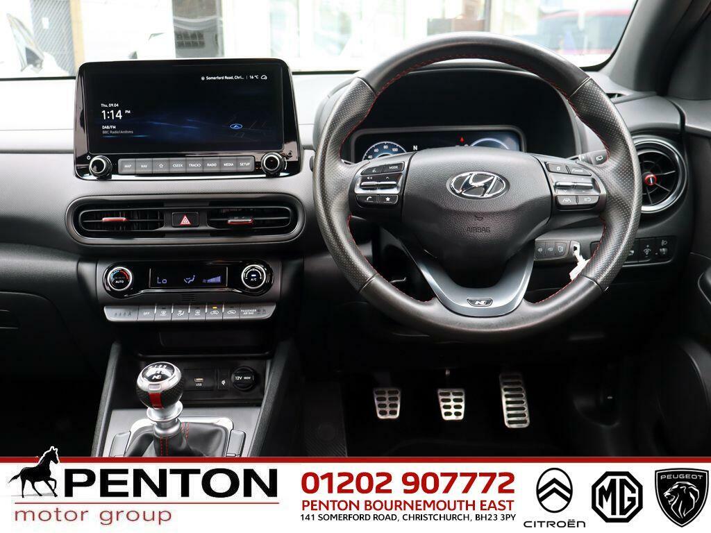 Hyundai Kona 1.0 T-gdi Mhev N Line Euro 6 Ss MM72ZZK Red #5