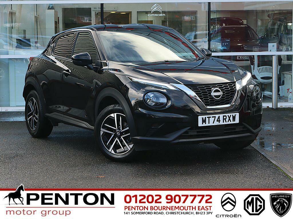 Nissan Juke 1.0 Dig-t N-connecta Euro 6 Ss Black