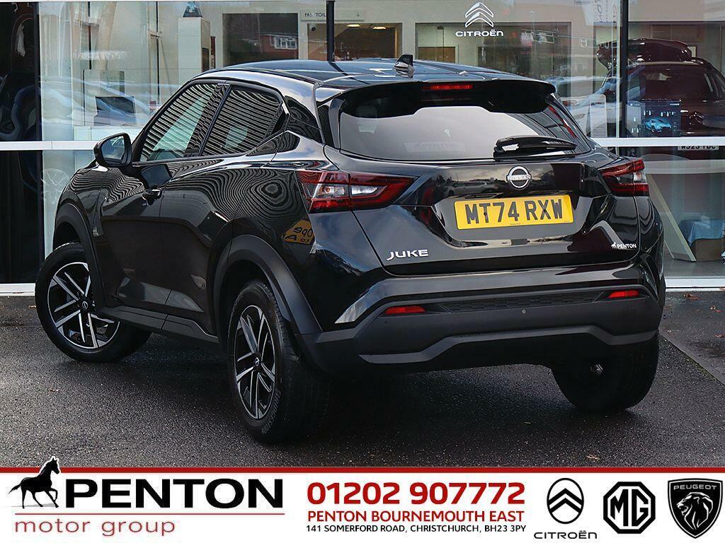 Nissan Juke 1.0 Dig-t N-connecta Euro 6 Ss MT74RXW Black #2