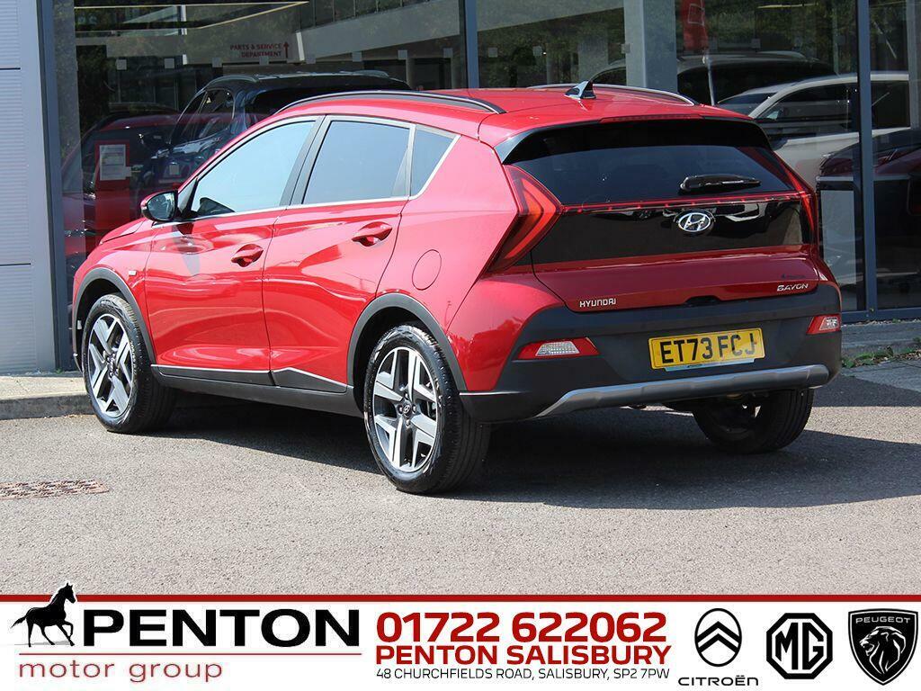 Hyundai Bayon 1.0 T-gdi Mhev Premium Dct Euro 6 Ss ET73FCJ Red #4