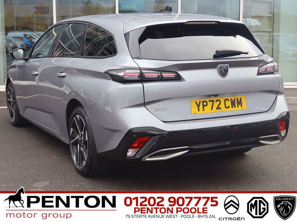 Peugeot 308 1.2 Puretech Allure Premium Eat Euro 6 Ss YP72CWM Grey #5