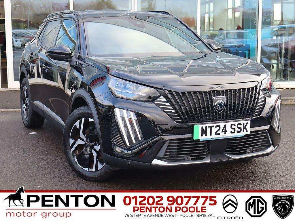 Peugeot e-2008 50Kwh Gt 7Kw Charger Black