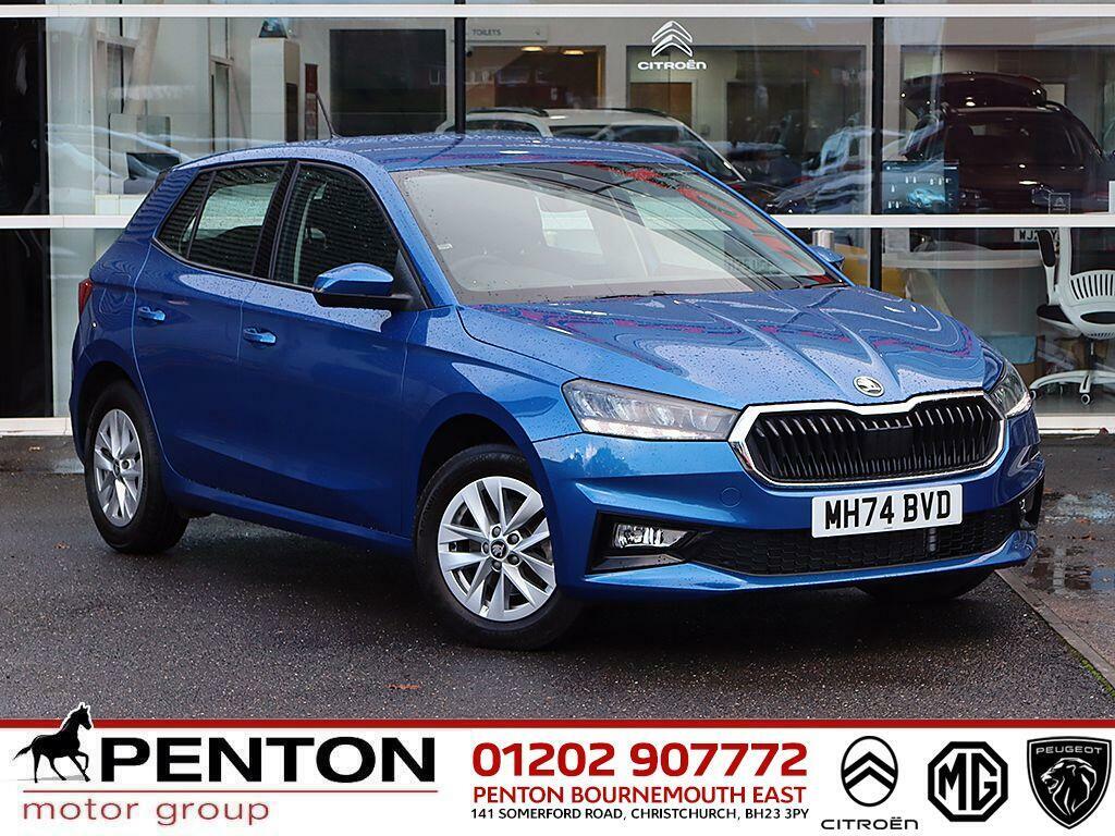 Skoda Fabia 1.0 Tsi Se Edition Dsg Euro 6 Ss Blue