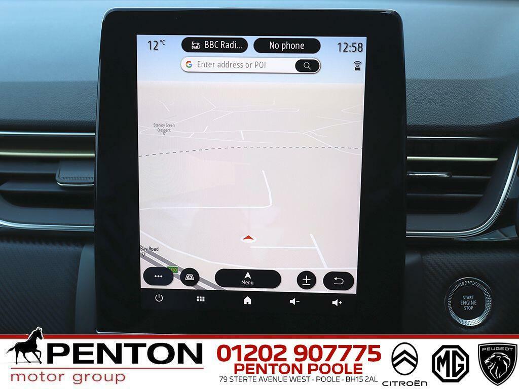 Renault Captur 1.6 E-tech 9.8Kwh E-tech Engineered Euro 6 S BG73XOL Black #2