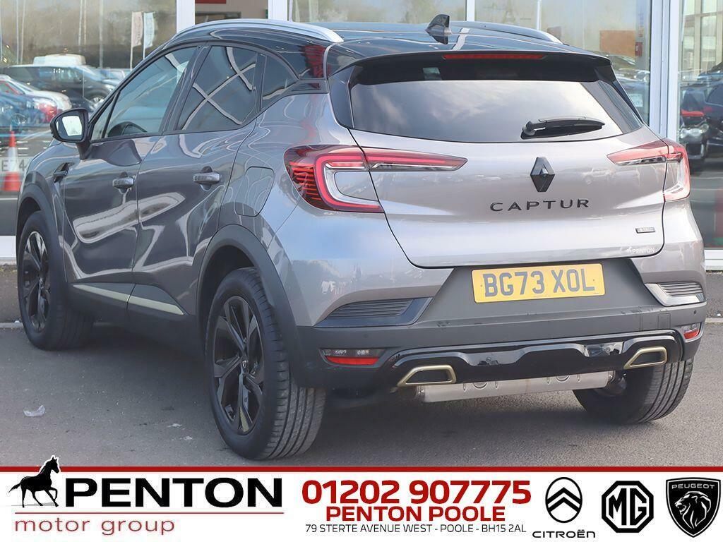 Renault Captur 1.6 E-tech 9.8Kwh E-tech Engineered Euro 6 S BG73XOL Black #4