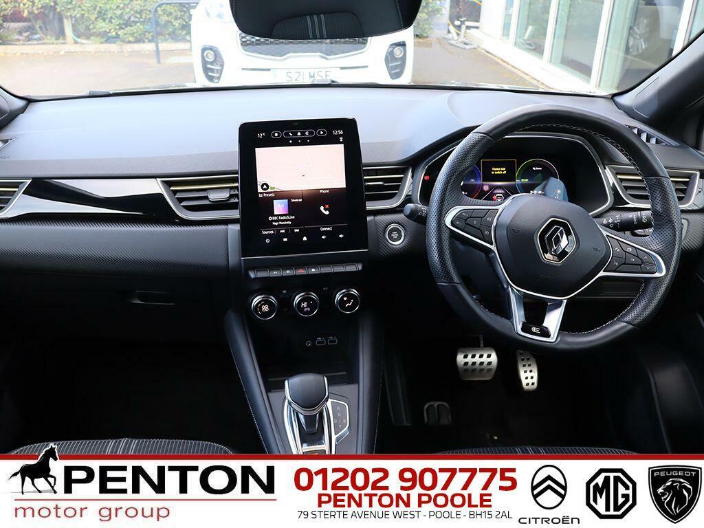 Renault Captur 1.6 E-tech 9.8Kwh E-tech Engineered Euro 6 S BG73XOL Black #5