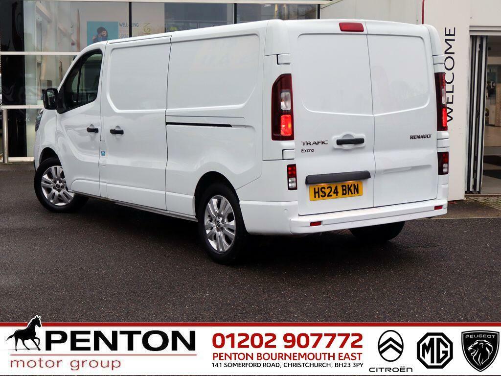 Renault Trafic 2.0 Dci Blue Ll30 Extra L2 H1 Euro 6 Ss HS24BKN White #3