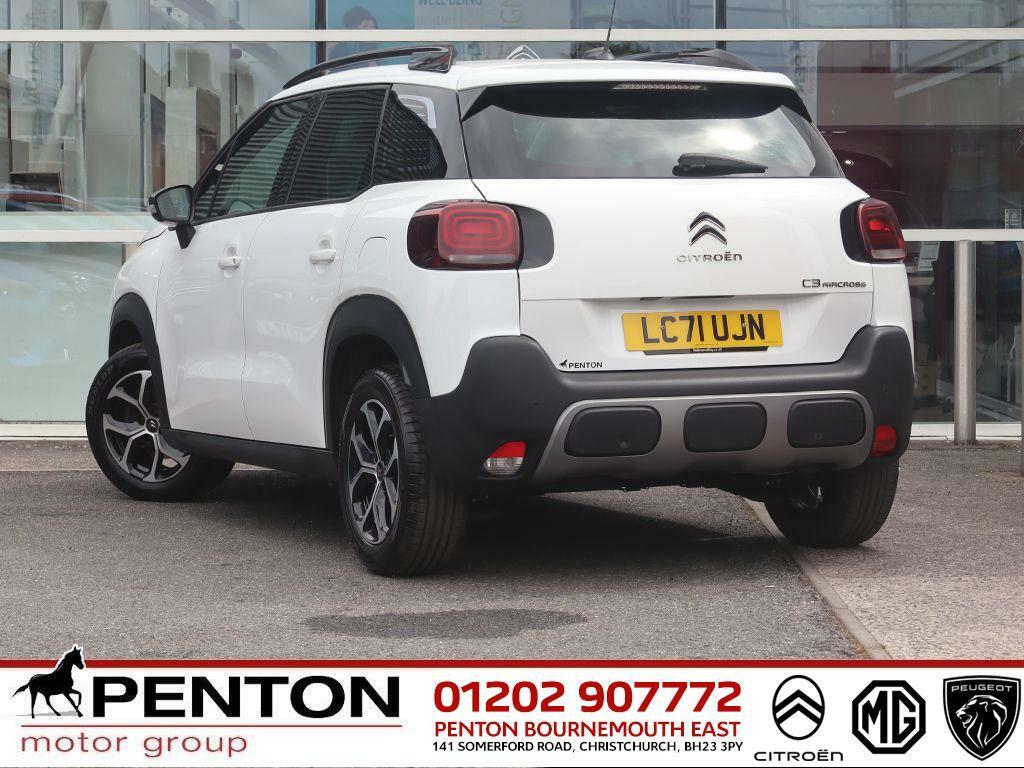 Citroen C3 Aircross 1.2 Puretech Shine Euro 6 Ss LC71UJN White #6