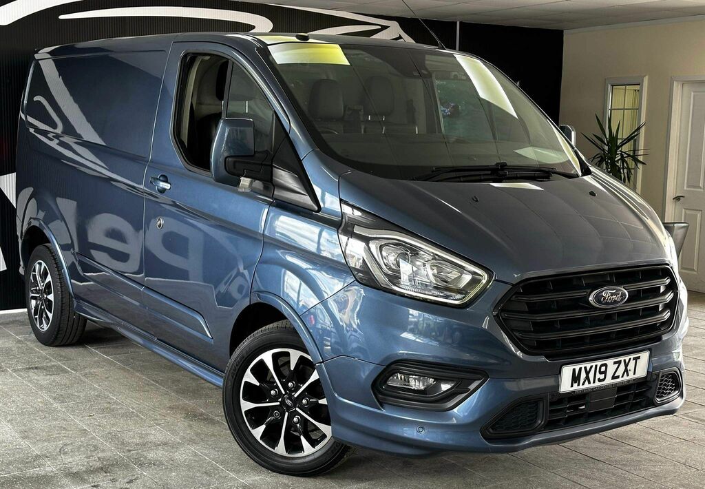Ford Transit Custom 2.0 310 Ecoblue Sport L1 H1 Euro 6 Blue