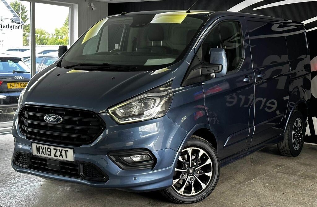 Ford Transit Custom 2.0 310 Ecoblue Sport L1 H1 Euro 6 MX19ZXT Blue #5