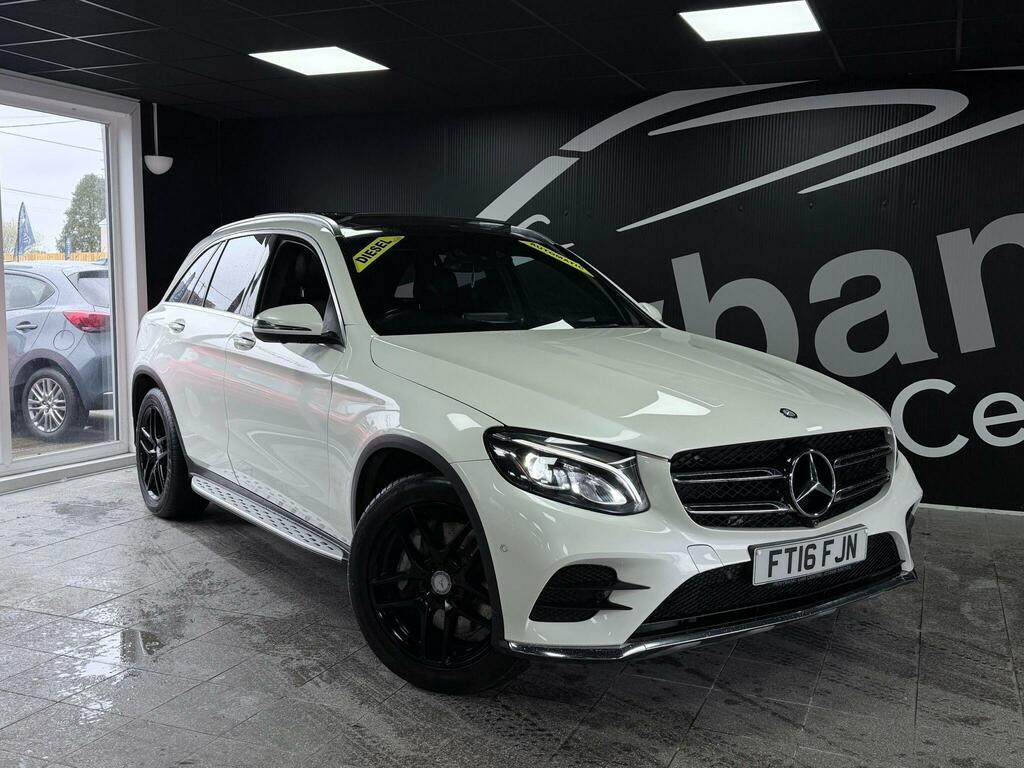 Mercedes-Benz GLC Class 2.1 Glc250d Amg Line Premium Plus G-tronic 4Mati White
