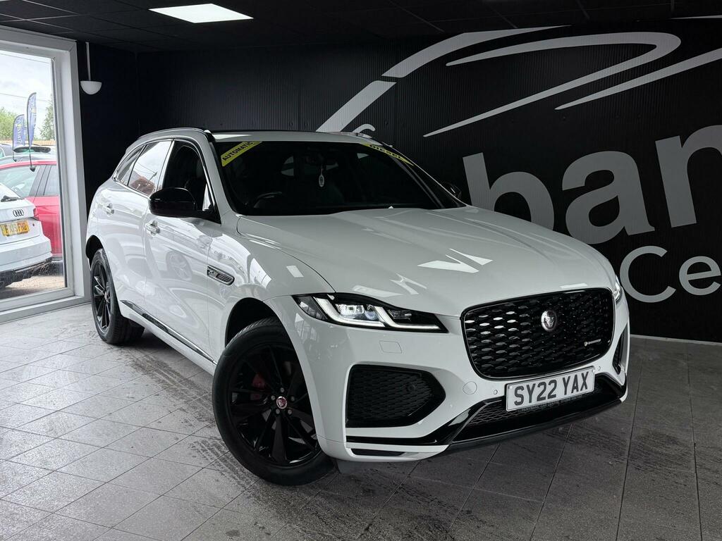 Jaguar F-Pace 2.0 D200 Mhev R-dynamic Black Awd Euro 6 Ss White