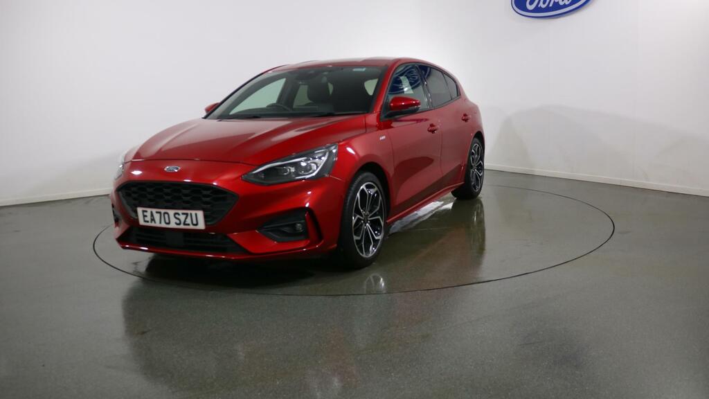 Ford Focus 1.0 Ecoboost Hybrid Mhev 155 St-line X Edition EA70SZU Red #6