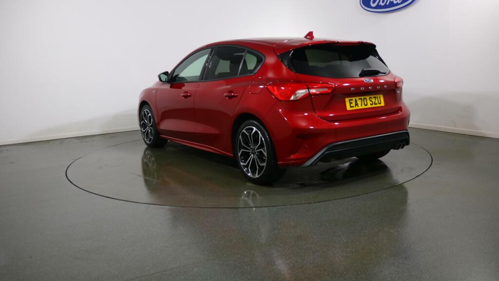 Ford Focus 1.0 Ecoboost Hybrid Mhev 155 St-line X Edition EA70SZU Red #4