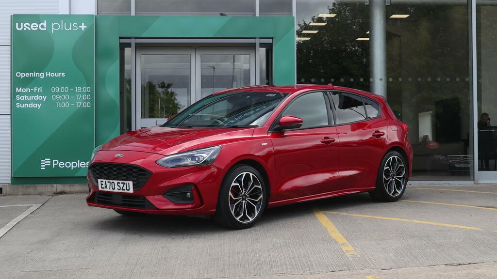 Ford Focus 1.0 Ecoboost Hybrid Mhev 155 St-line X Edition EA70SZU Red #2