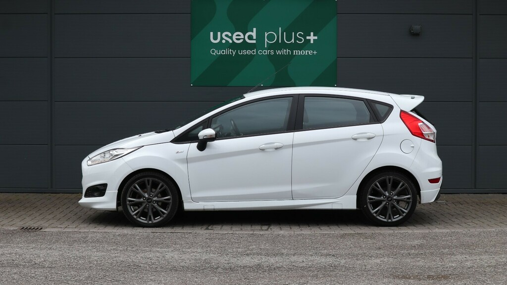 Ford Fiesta 1.0 Ecoboost 125 St-line MJ17CNF White #4