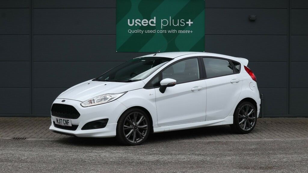 Ford Fiesta 1.0 Ecoboost 125 St-line MJ17CNF White #3