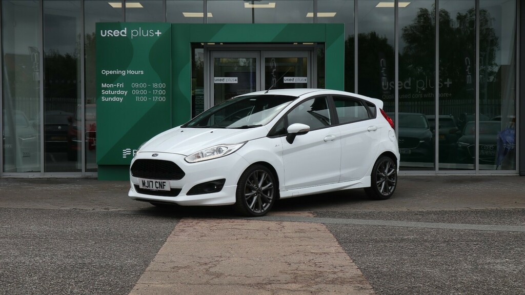 Ford Fiesta 1.0 Ecoboost 125 St-line MJ17CNF White #2