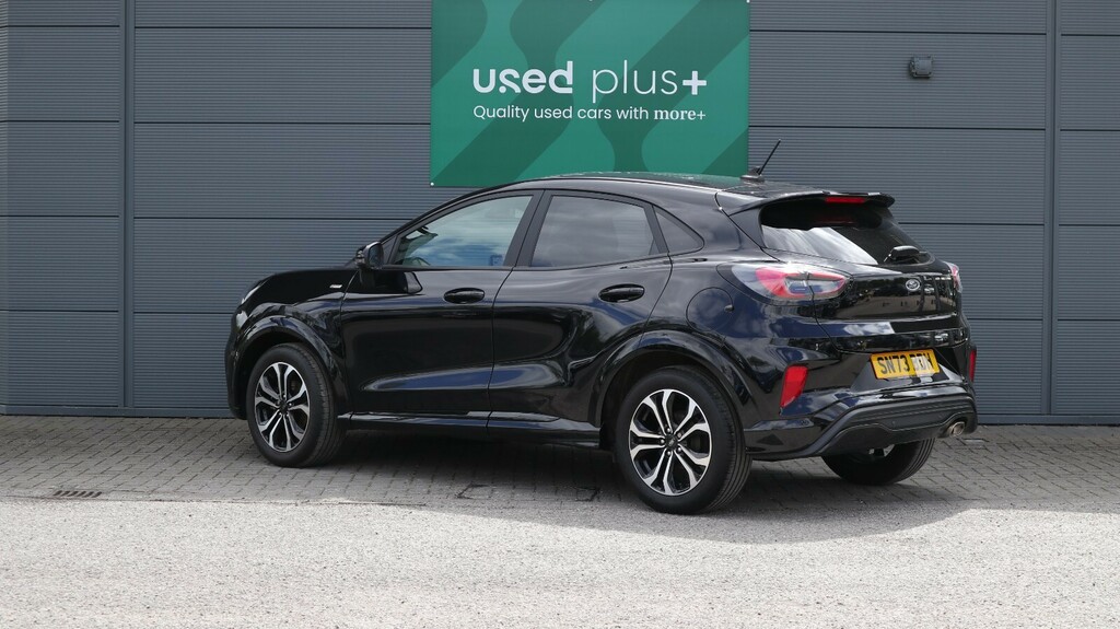Ford Puma 1.0 Ecoboost Hybrid Mhev St-line SN73BDH Black #5