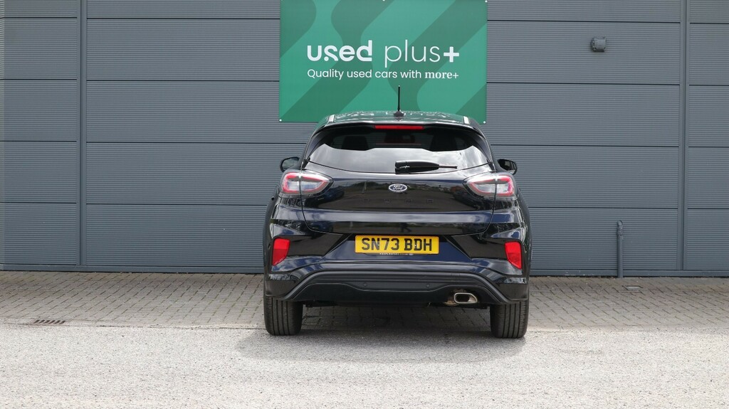 Ford Puma 1.0 Ecoboost Hybrid Mhev St-line SN73BDH Black #6