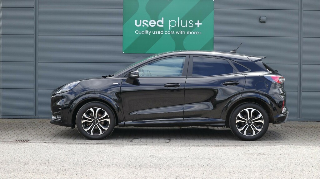 Ford Puma 1.0 Ecoboost Hybrid Mhev St-line SN73BDH Black #4